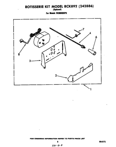 Rotisserie rck892