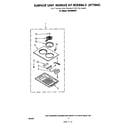 Whirlpool RC8300XPH surface unit rck886-2 diagram