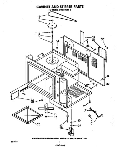 Cabinet and stirrer
