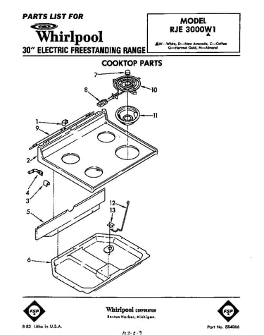 Cook top