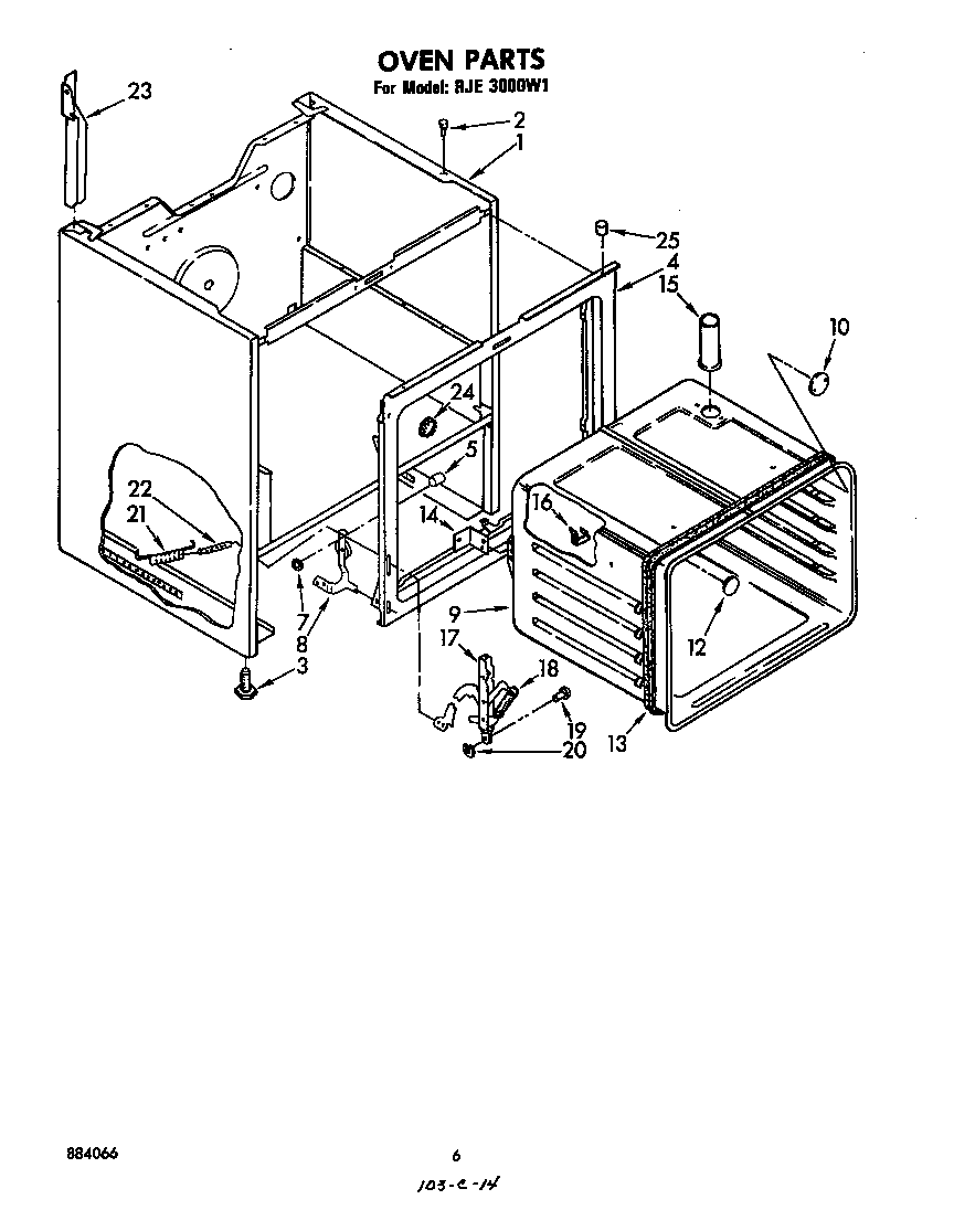 Oven body