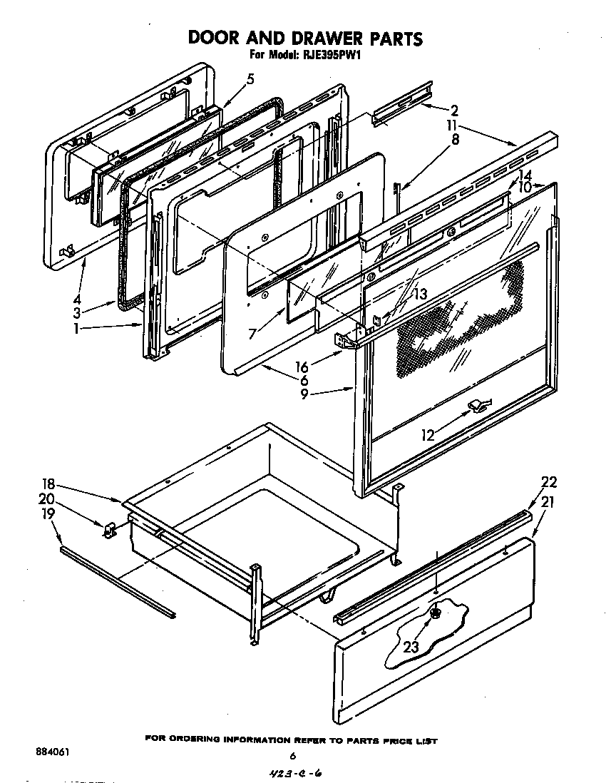 Door and drawer