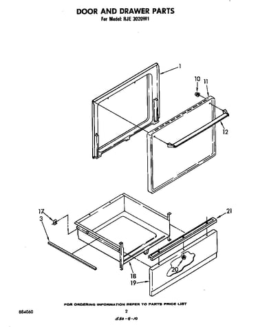 Door and drawer