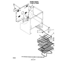 Whirlpool RJE3020W1 oven diagram