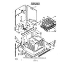Whirlpool RM278PXL2 oven diagram