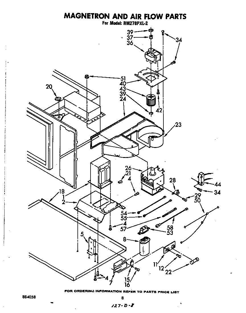 Magnetron and air flow