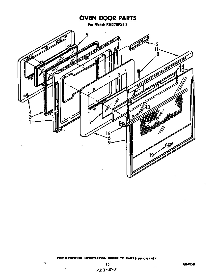 Oven door
