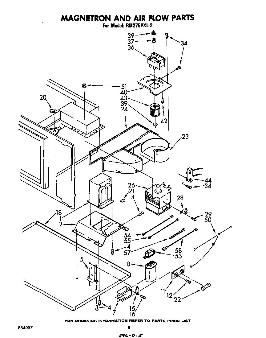 Magnetron and air flow