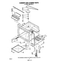 Whirlpool RM275PXL2 cabinet and stirrer diagram