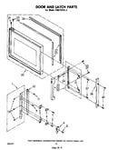 Door and latch