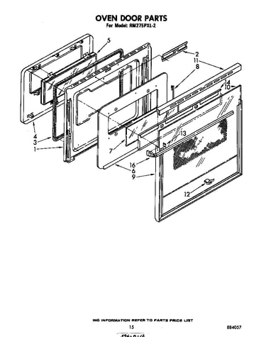Oven door
