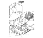 Whirlpool RM235PXL2 oven diagram