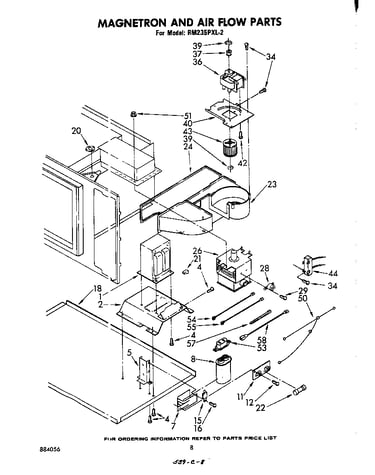 Magnetron and airflow
