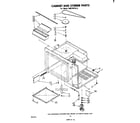 Whirlpool RM235PXL2 cabinet and stirrer diagram