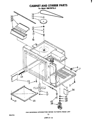 Cabinet and stirrer