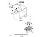 Whirlpool RJE3000W9 oven diagram