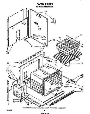 Oven body