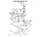 Whirlpool RM988PXPW0 magnetron and air flow diagram