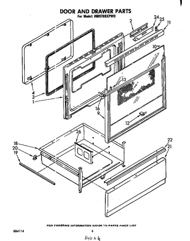Door and drawer