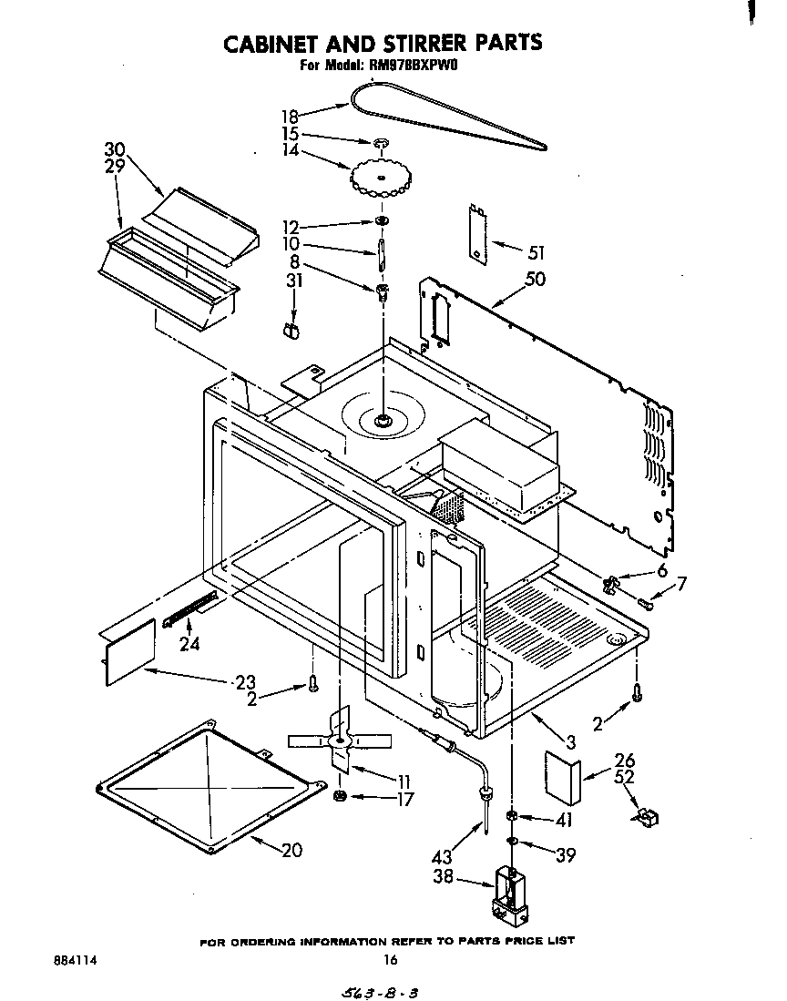 CABINET AND STIRRER