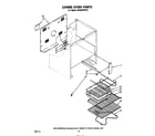 Whirlpool RE963PXPT0 lower oven diagram