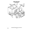 Whirlpool RE963PXPT0 lower oven (continued) diagram