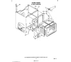 Whirlpool RF345PXPW0 oven diagram