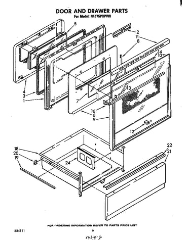 Door and drawer