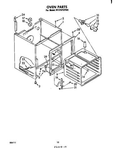 Oven body