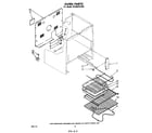 Whirlpool RF385PXPW0 oven diagram