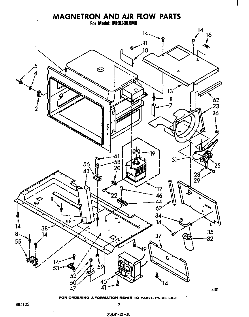MAGNETRON AND AIR FLOW