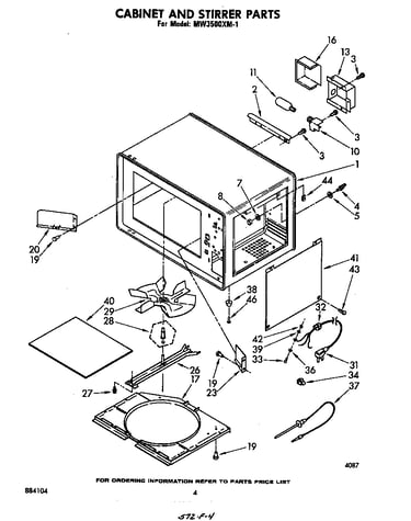 Cabinet and stirrer