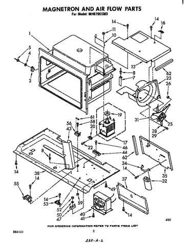 Magnetron and air flow