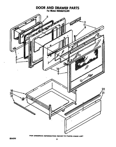 Door and drawer