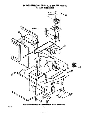 Magnetron and airflow