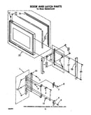 Door and latch