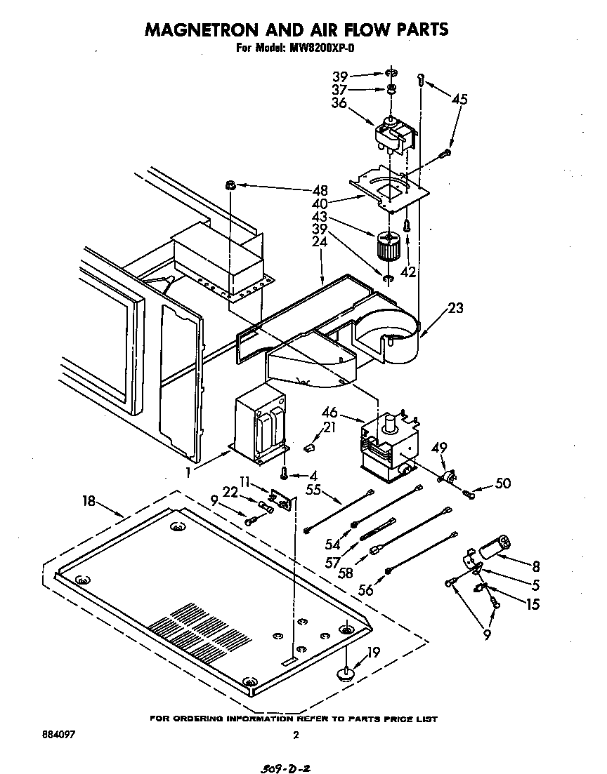 MAGNETRON AND AIR FLOW