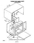 Cabinet and hinge