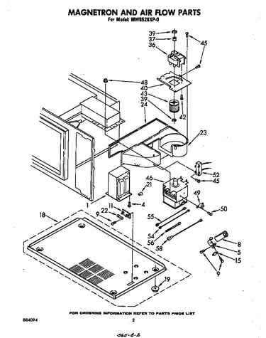 Magnetron and air flow