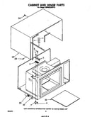 Cabinet and hinge
