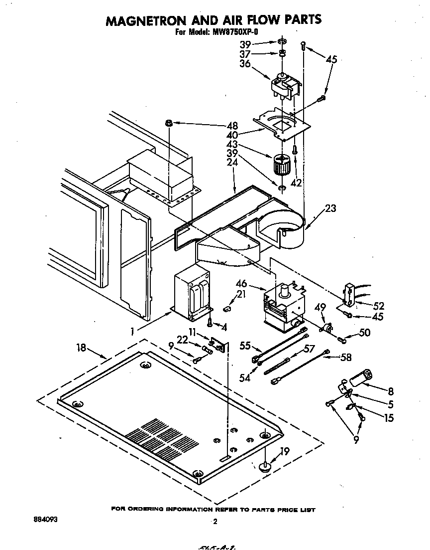 Magnetron and air flow