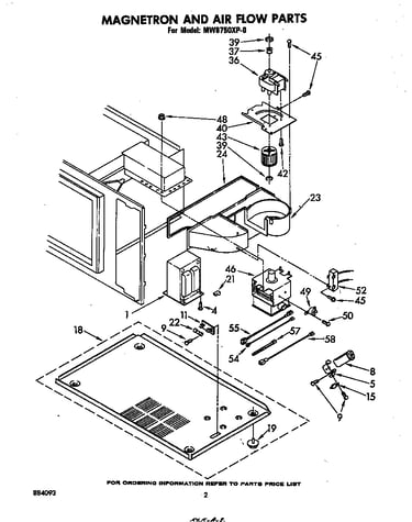 Magnetron and air flow