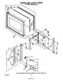 Door and latch