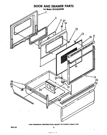 Door and drawer