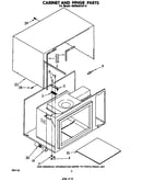 Cabinet and hinge