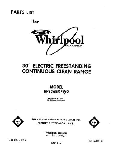 Front cover