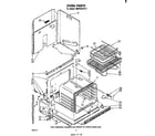 Whirlpool RM255PXP0 oven diagram