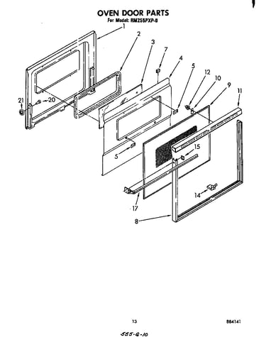 Oven door