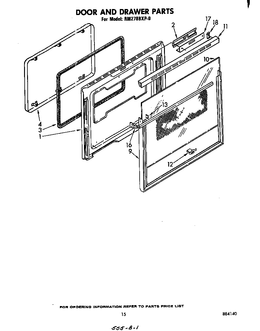 Door and drawer