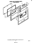 Door and drawer